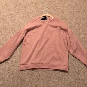 Ribboned sweatshirt